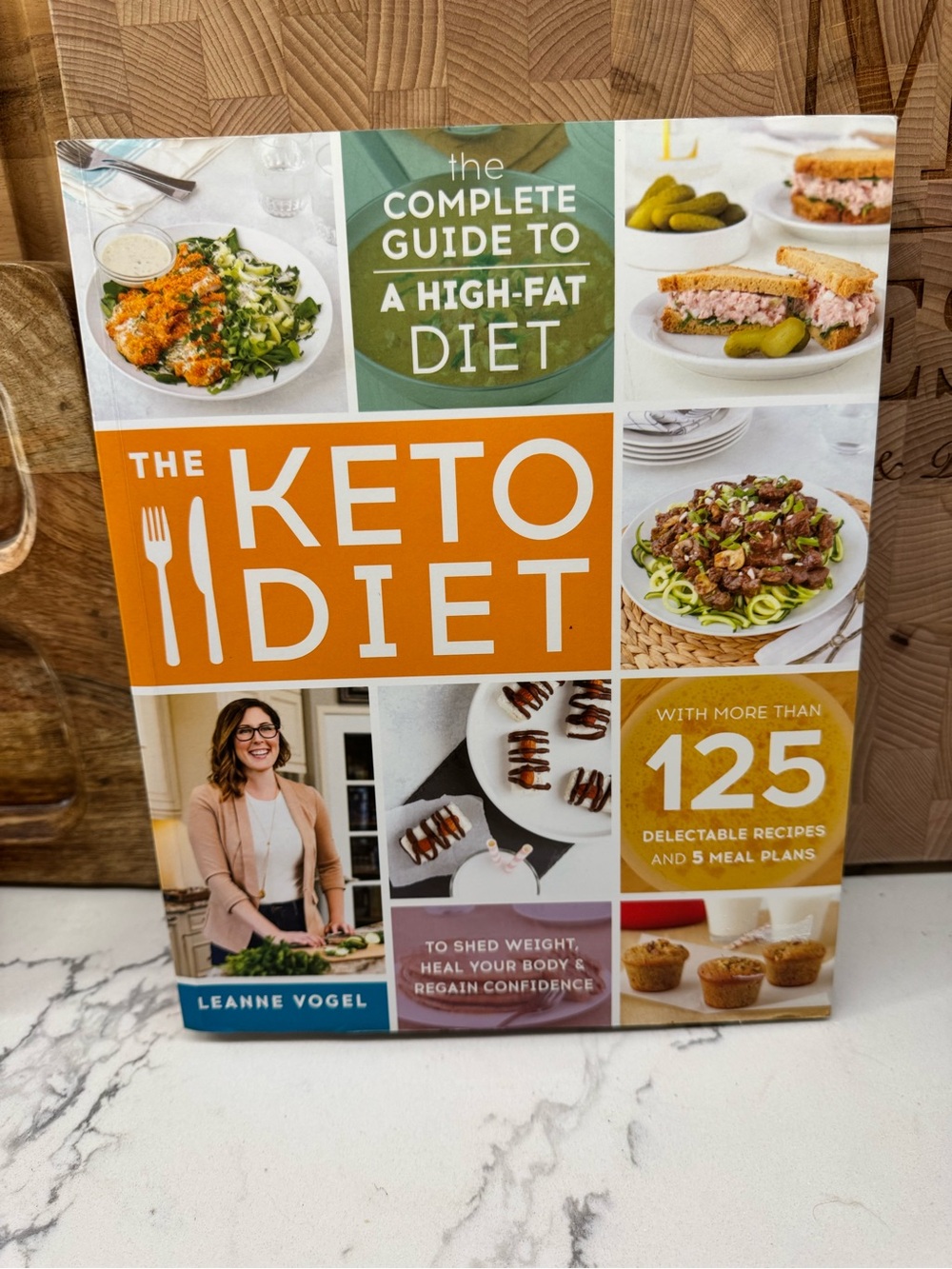 The Keto Diet Cookbook by Leanne Vogel